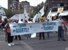 2002 G8 Summit Protest banners